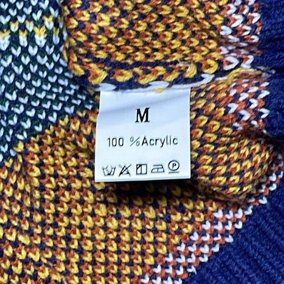 NEW Golden Autumn Sweater - Fall Golden Retriever Fair Isle Knit - KJP Blue - Picture 5 of 8